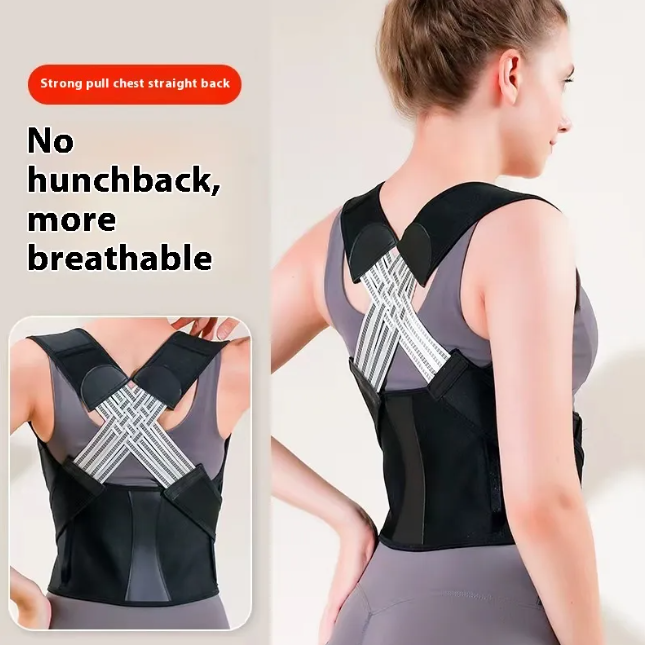 Breathable Invisible Back Posture Corrector – Adjustable Correction Band