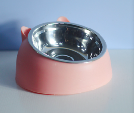 Double Stainless Steel Pet Bowl