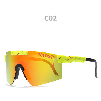 Pit Viper Large Frame Polarized Cycling Sunglasses