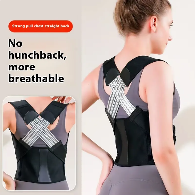 Breathable Invisible Back Posture Corrector – Adjustable Correction Band