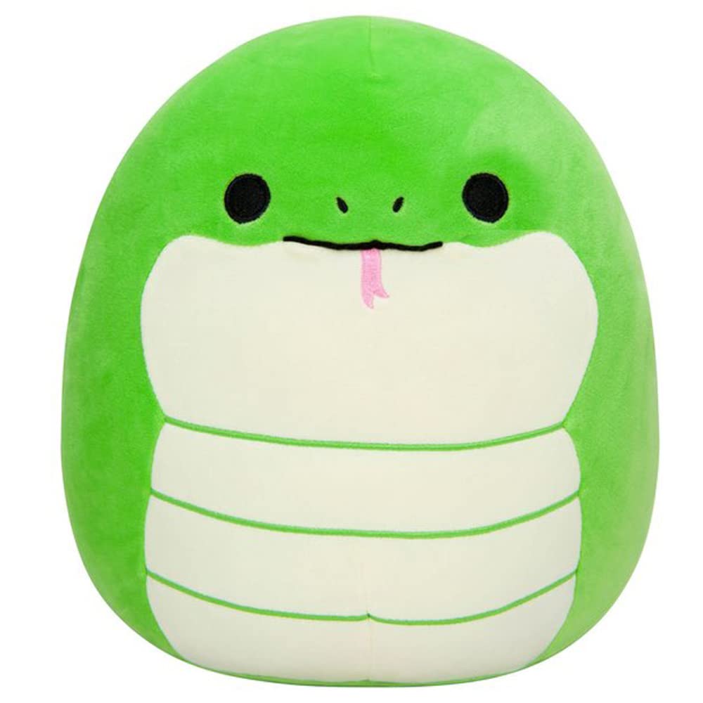 Squishmallow Official Kellytoy Plush Pets Squad Dogs Cats Bunnies Frogs Squishy Soft Plush Toy Animals (Amalie Snake 8 Inch)