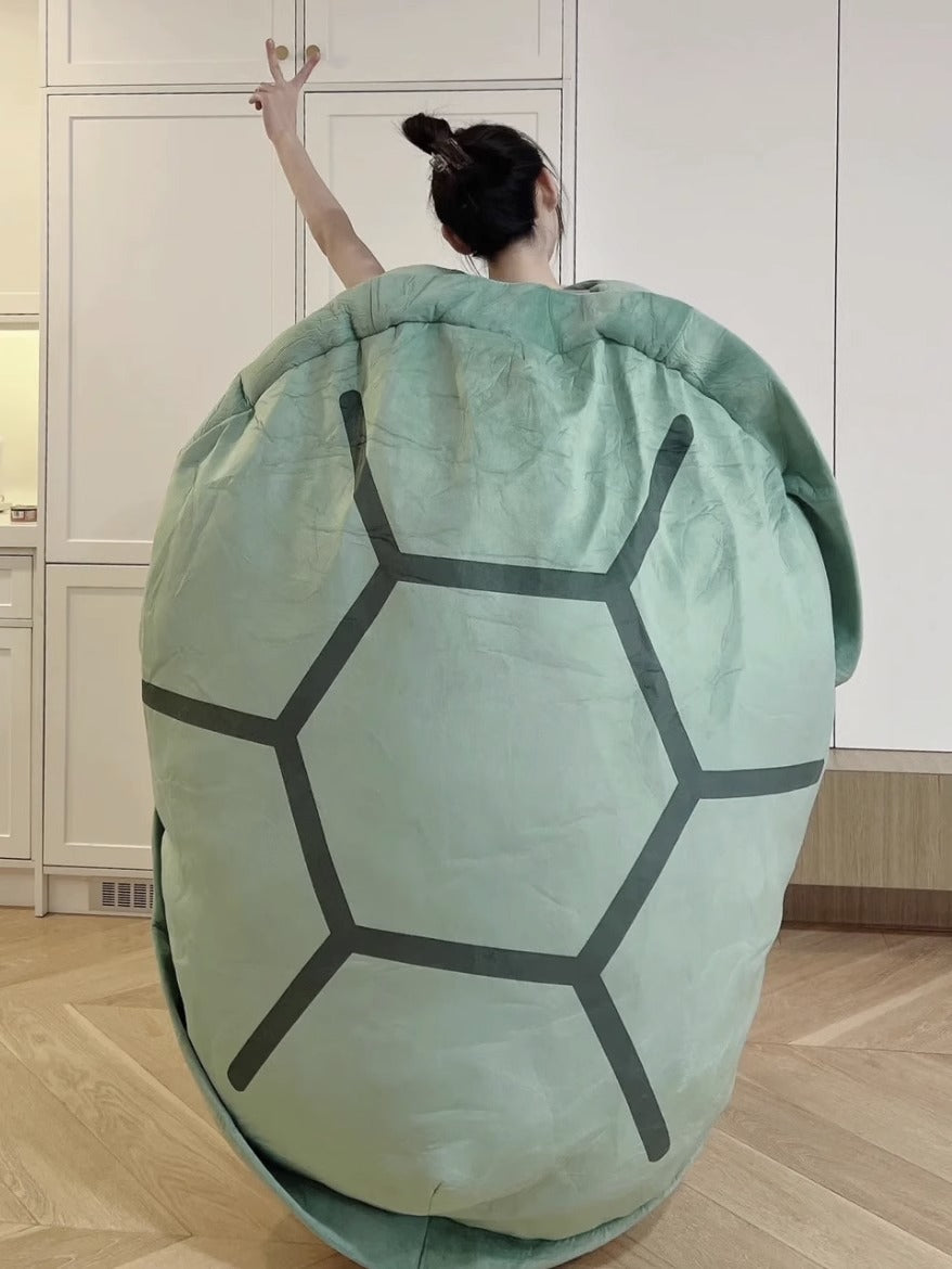 Turtle Shell Pillow Wearable Sleeping Bag Plush Toy