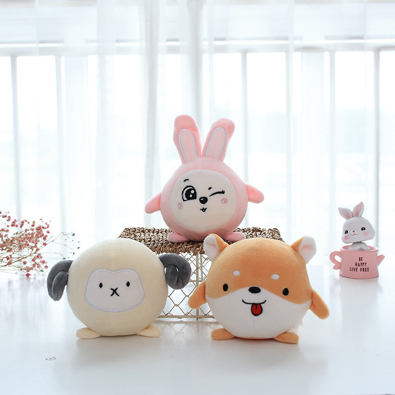 Yeaknow 10cm Cute Plush Squishy Foam Animal Toy