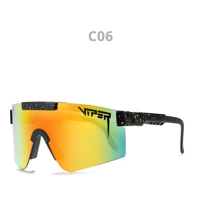 Pit Viper Large Frame Polarized Cycling Sunglasses