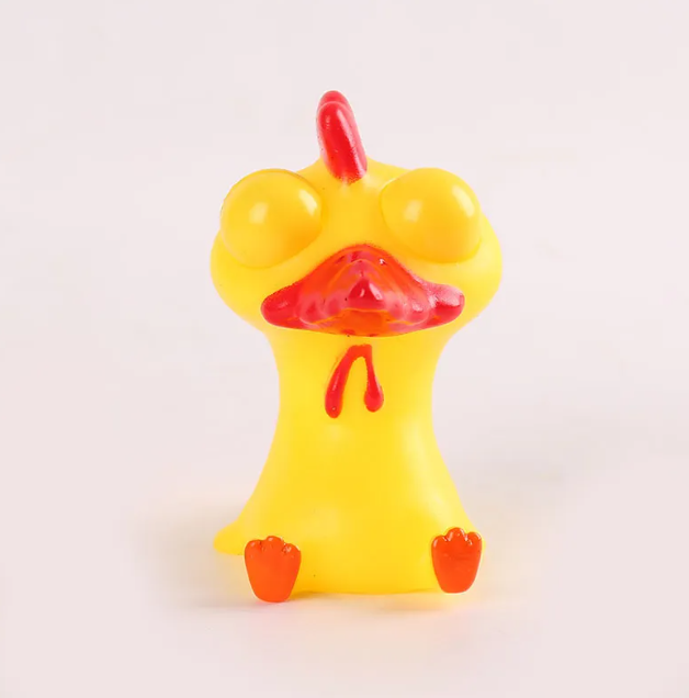 Squishy Cartoon Chicken Stress Relief Toy