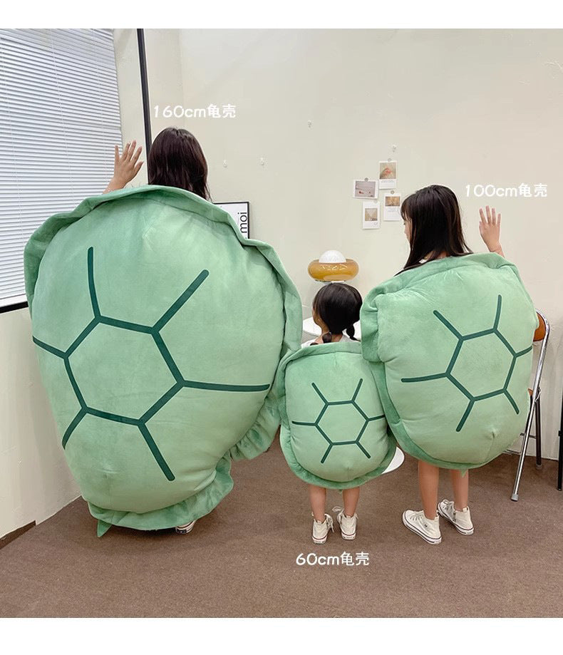 Turtle Shell Pillow Wearable Sleeping Bag Plush Toy