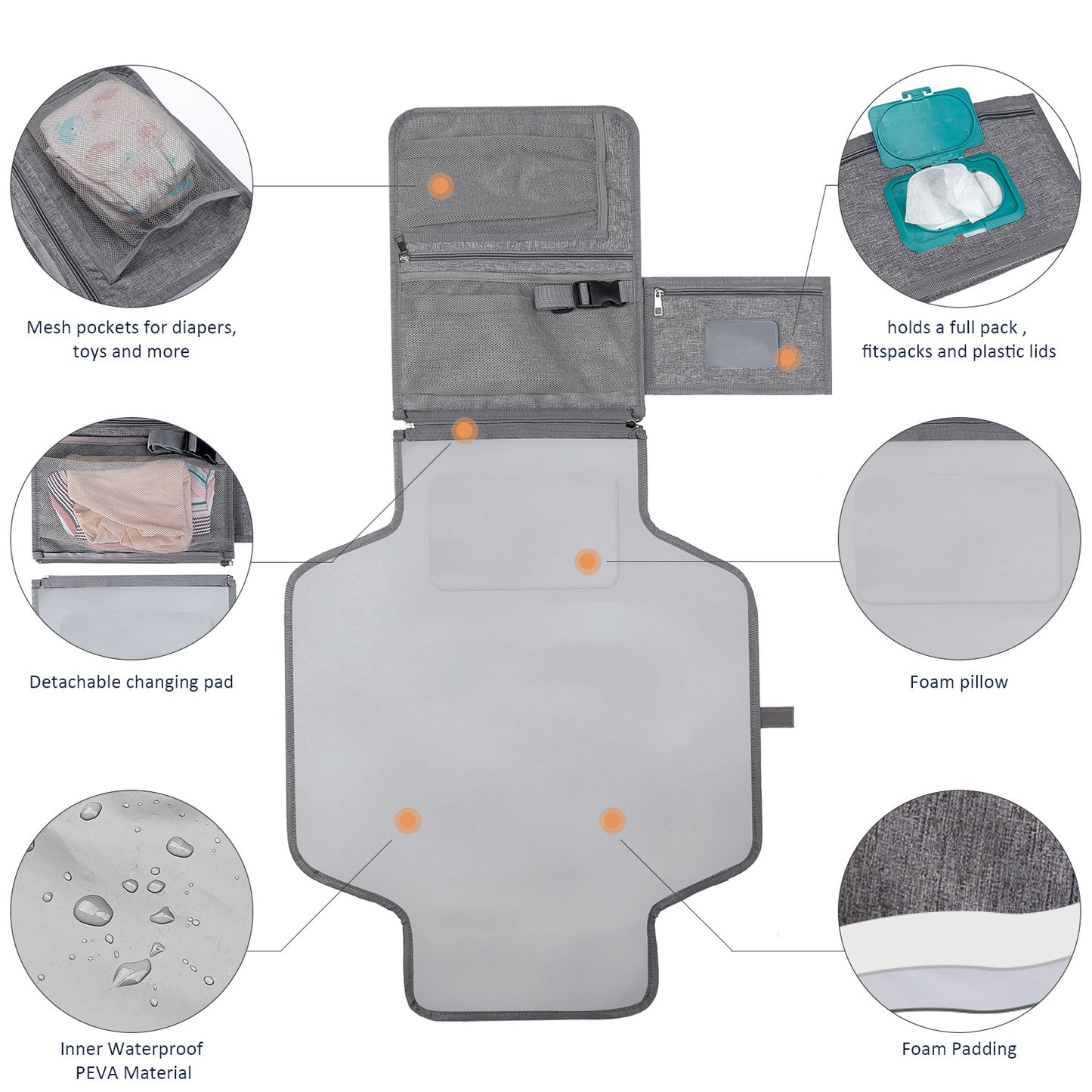 Portable Baby Changing Pad