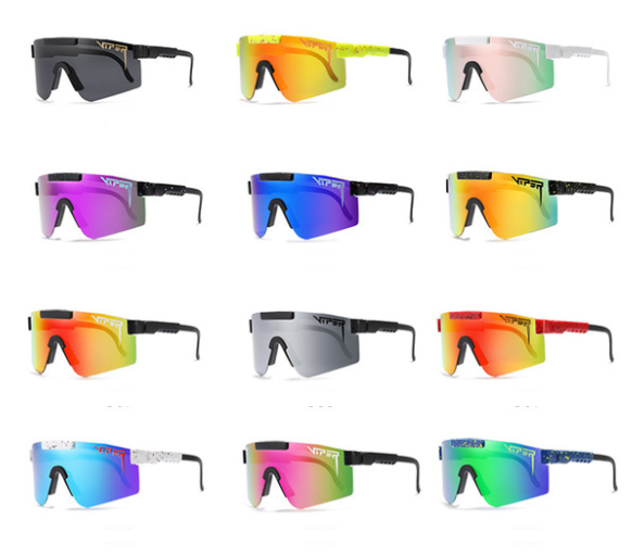 Pit Viper Large Frame Polarized Cycling Sunglasses