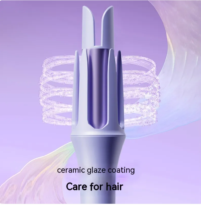 Automatic 32mm Hair Curler with Large Barrel and Negative Ions, Electric Curling Iron